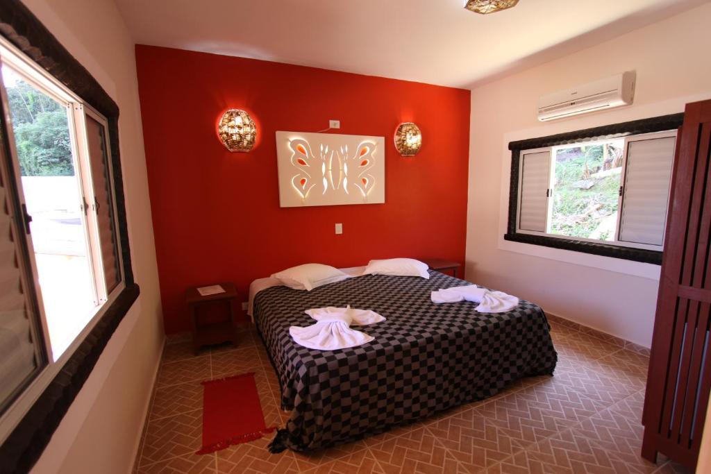 Pousada Casa De Pedra Boicucanga Kamer foto