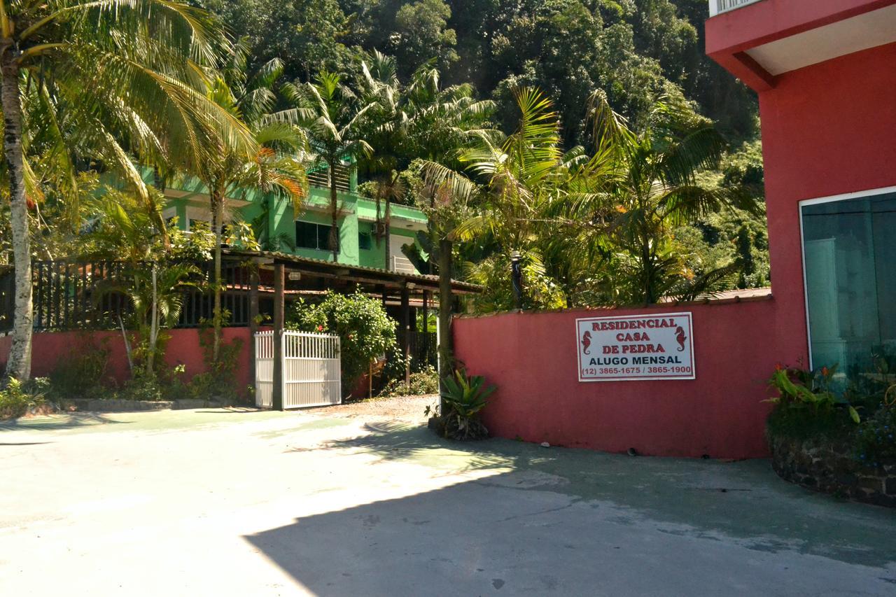 Pousada Casa De Pedra Boicucanga Buitenkant foto
